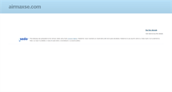 Desktop Screenshot of airmaxse.com